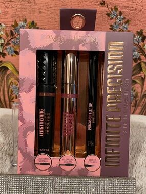 Paris Hilton Infinite Precision Eye Makeup Set - 2 Mascaras And 1 Eyeliner